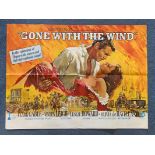 GONE WITH THE WIND (1970's Release) - British UK Q