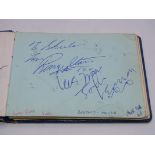 AUTOGRAPHS: Early Beatles complete set - An autograph album containing approxim