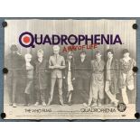 QUADROPHENIA (1979) - British UK quad film poster