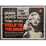 YIELD TO THE NIGHT (1956) - British UK quad film p