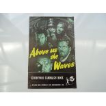 ABOVE US THE WAVES (1955) - RARE - British Press C