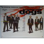 RESERVOIR DOGS (1992) - British UK quad film poste