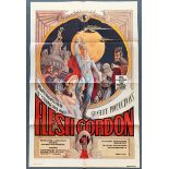 FLESH GORDON (1974) - US One Sheet movie poster -