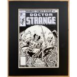 DOCTOR STRANGE #30 (1989) - ORIGINAL ARTWORK - FRANK BRUNNER (Artist) - Front Cover (Marvel