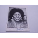 AUTOGRAPH: An autographed photograph of LEONTYNE P