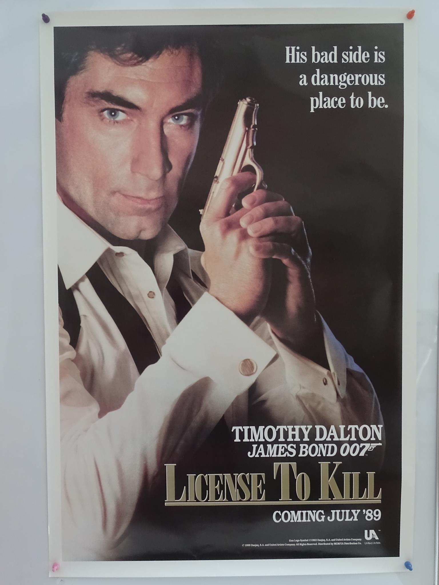 JAMES BOND: LICENCE TO KILL (1989)  - BRITISH / IN - Image 2 of 2