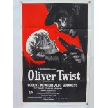 OLIVER TWIST (1958 release) - UK One Sheet Film Po