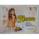 NANA (1982) - UK Quad Film Poster - Tom Chantrell