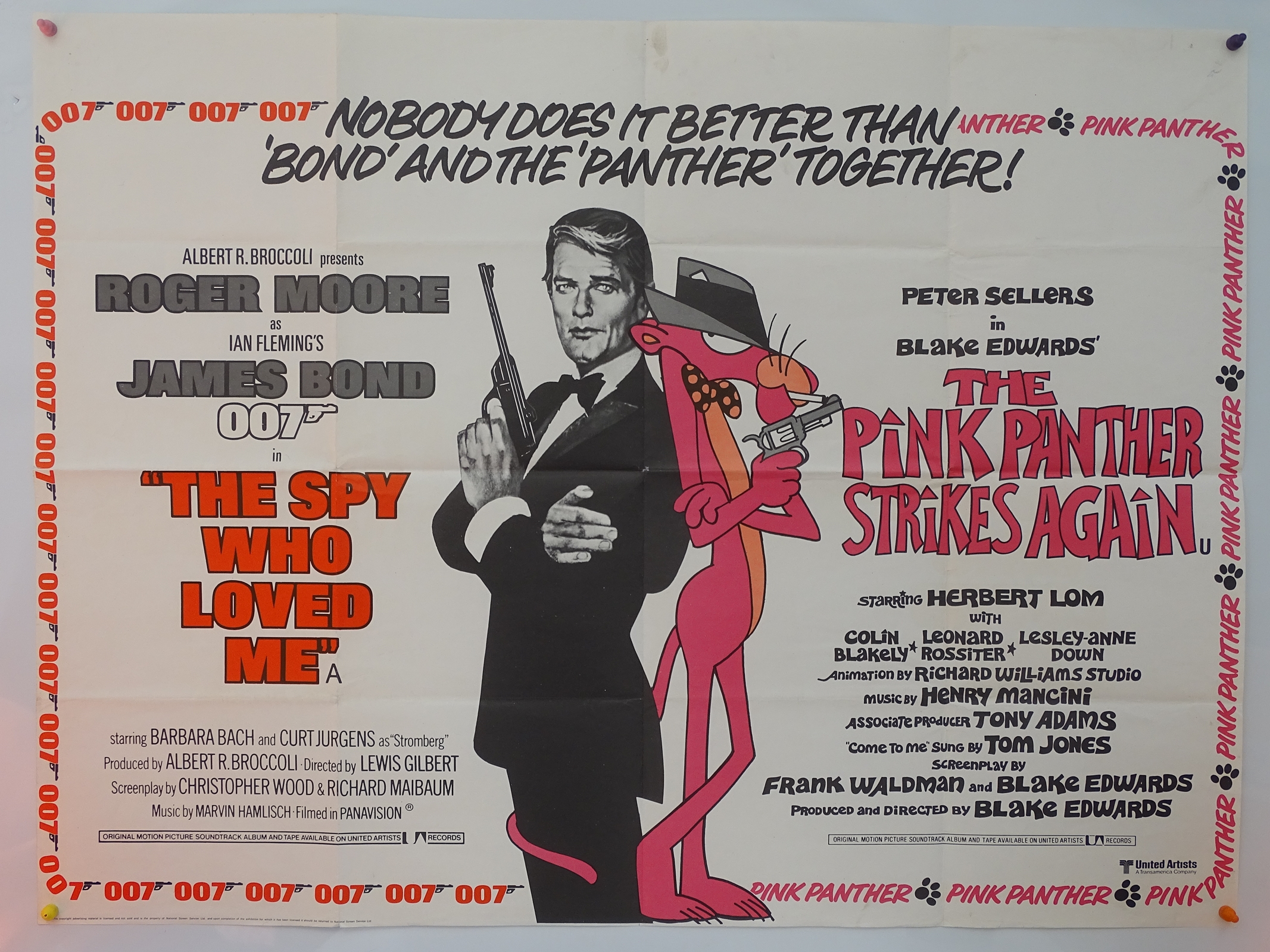THE SPY WHO LOVED ME (1977) / THE PINK PANTHER STR