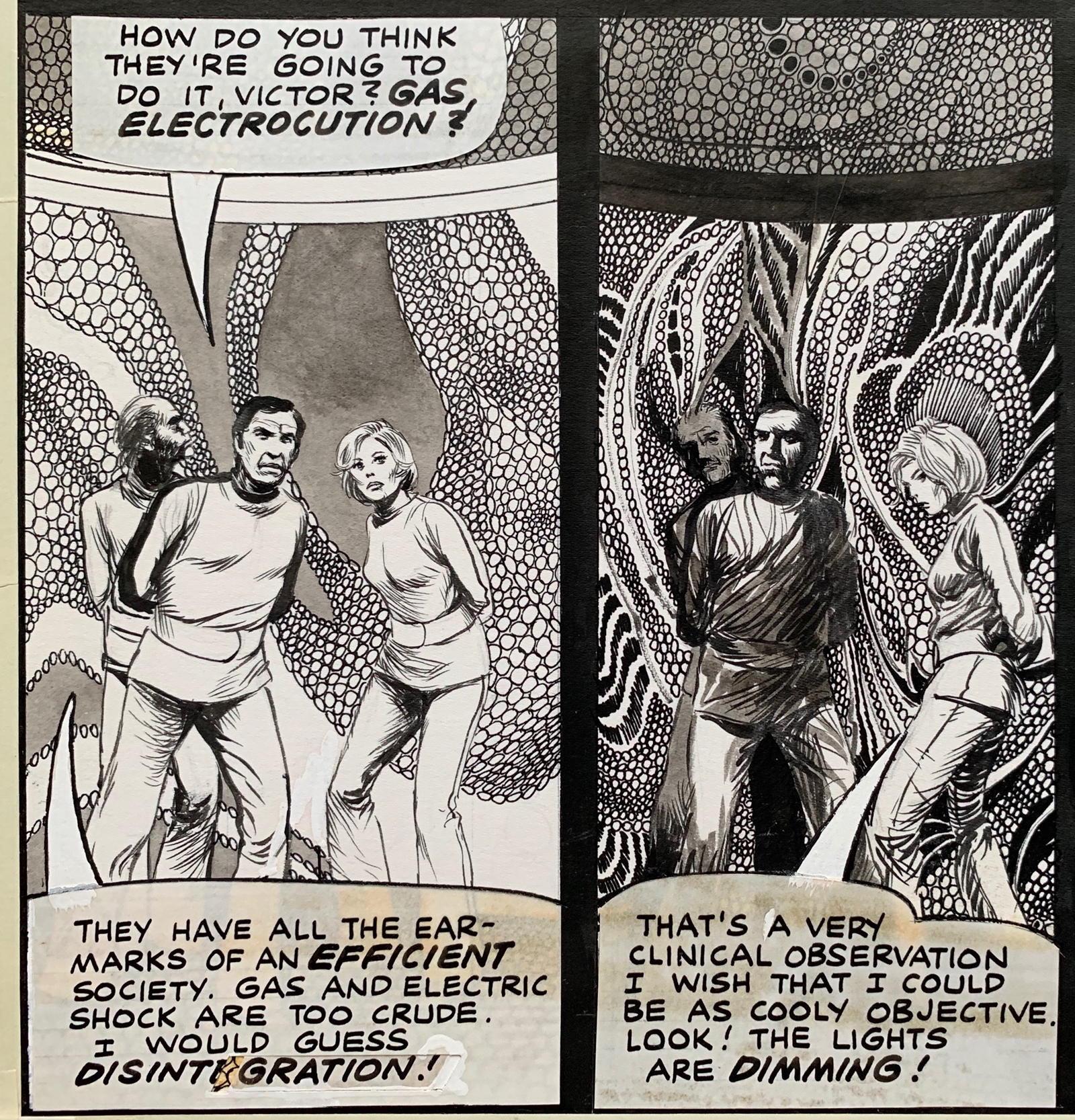 SPACE 1999 (1975) - ORIGINAL ARTWORK from SPACE199 - Image 2 of 2