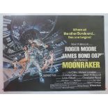 JAMES BOND: MOONRAKER (1979) - British UK Quad - R