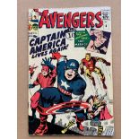 AVENGERS #4 (1964 - MARVEL) VG/FN (Pence Copy) - Captain America joins the Avengers in this issue,