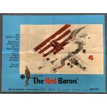 RED BARON (1971) - British UK Quad Film Poster - R