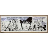 MODESTY BLAISE (2000) - ORIGINAL ARTWORK by ROMERO, Enrique Badia - This is the original art used