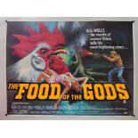 THE FOOD OF THE GODS (1976) - Tom Chantrell Artwork - British UK Quad film poster 30" x 40" (76 x