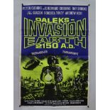 DALEKS: INVASION EARTH 2150 AD(1966) - Later release - British One Sheet Film Poster (27” x 40” –