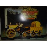 A Hornby 3.5 inch scale G100 live steam Stephenson's Rocket train set complete with track and loco -