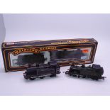 OO Gauge - A group of steam locos comprising a Mainline Manor Class (boxed) and 2 x unboxed - Airfix