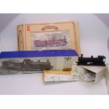 OO Gauge - A group of un built /part built steam loco kits by DJH and others to include LSWR / SR