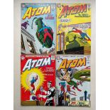ATOM #7, 8, 9, 10 (4 in Lot) - (1963 - DC - Cents Copy - FN/VFN - Run includes First Hawkman
