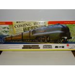 OO Gauge - A Hornby "Coming Home" passenger train set, complete and unused. E in VG-E box