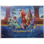GROUP OF ROLLED MOVIE POSTERS: To include 10 x UK Quads: Disney's THE KING AND I (1999), POSEIDON (