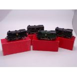 OO Gauge - A group of playworn Trix Twin 0-4-0 steam tank locomotives in various liveries supplied