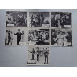 THE BEATLES: A HARD DAYS NIGHT - 7 X British Front of House Lobby Cards - Flat/Unfolded (as issued)