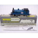 A Wrenn W2201 R1 class steam tank locomotive in Esso Blue, numbered 38. VG in a VG box