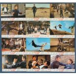 LADY WHIRLWIND (1972) - Complete set of 12 x Country of origin Hong Kong Lobby Cards - MARTIAL