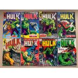 HULK #103, 104, 105, 106, 109, 110, 111, 112 (8 in Lot) - (1968 - MARVEL) - GD/VG (Cents Copy/