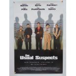 THE USUAL SUSPECTS (1995) - US / International One Sheet Movie Poster - 'Line Up' Style - 27" x