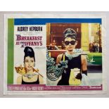 BREAKFAST AT TIFFANY'S (1961) - AUDREY HEPBURN - US Lobby Card #6 (NSS #61/262) - This portrait card