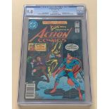 ACTION COMICS #521 (1981 - DC) Graded CGC 9.0 (Cents Copy) - First appearance of Vixen. Atom/Aquaman