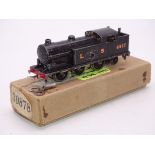 A Hornby Dublo DL7 class N2 steam tank locomotive, clockwork operation, in LMS black livery,