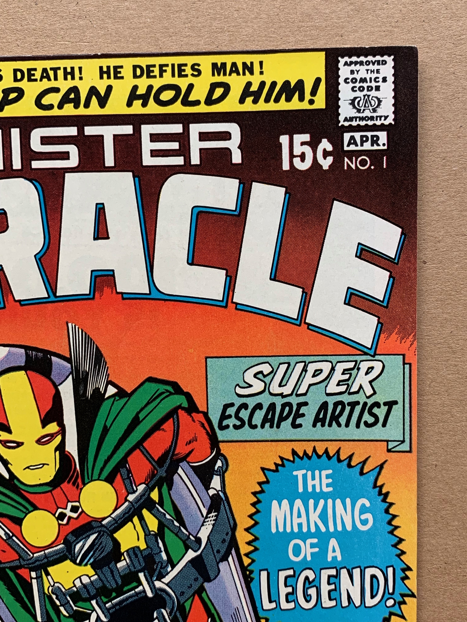 MISTER MIRACLE #1 (1971 - DC) VG/FN (Cents Copy) - First appearances of Mister Miracle and Oberon. - Image 4 of 10