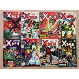 X-MEN #24, 27, 28, 29, 30, 31, 32, 33 (8 in Lot) - (1966/67 - MARVEL - Cents/Pence Stamp/Pence