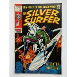 SILVER SURFER #11 (1969 - MARVEL - Pence Copy - VG/FN) - John Buscema cover and art. Flat/Unfolded -