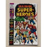 MARVEL SUPER-HEROES #21 - (1969 - MARVEL) - FN/VFN (Cents Copy/Pence Stamp) - Appearances by