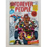 FOREVER PEOPLE (DARKSEID) #1 - (1970 - DC - Cents/Pence Stamp) - FN/VFN - First appearance of the