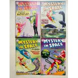 MYSTERY IN SPACE #60, 61, 62, 63 (4 in Lot) - (1960 - DC - Cents Copy - FN/VFN) - First appearance