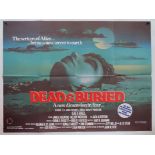 DEAD AND BURIED (1981) - UK Quad Film Poster - Folded. Fine