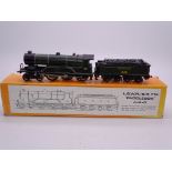 OO Gauge -A Nu Cast kit built Class T14 'Paddlebox' steam loco with tender in Southern Railway