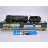 A Wrenn W2291 Bulleid Pacific steam locomotive in BR green "Sidmouth" - 165 made. VG in VG box