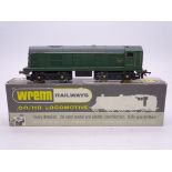 A Wrenn W2230NP Class 20 unpowered diesel locomotive in BR green numbered D8010. VG in a G box