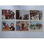 THE BEATLES: HELP! - Set of 6 x British Front of House Lobby Cards - Flat/Unfolded (as issued)