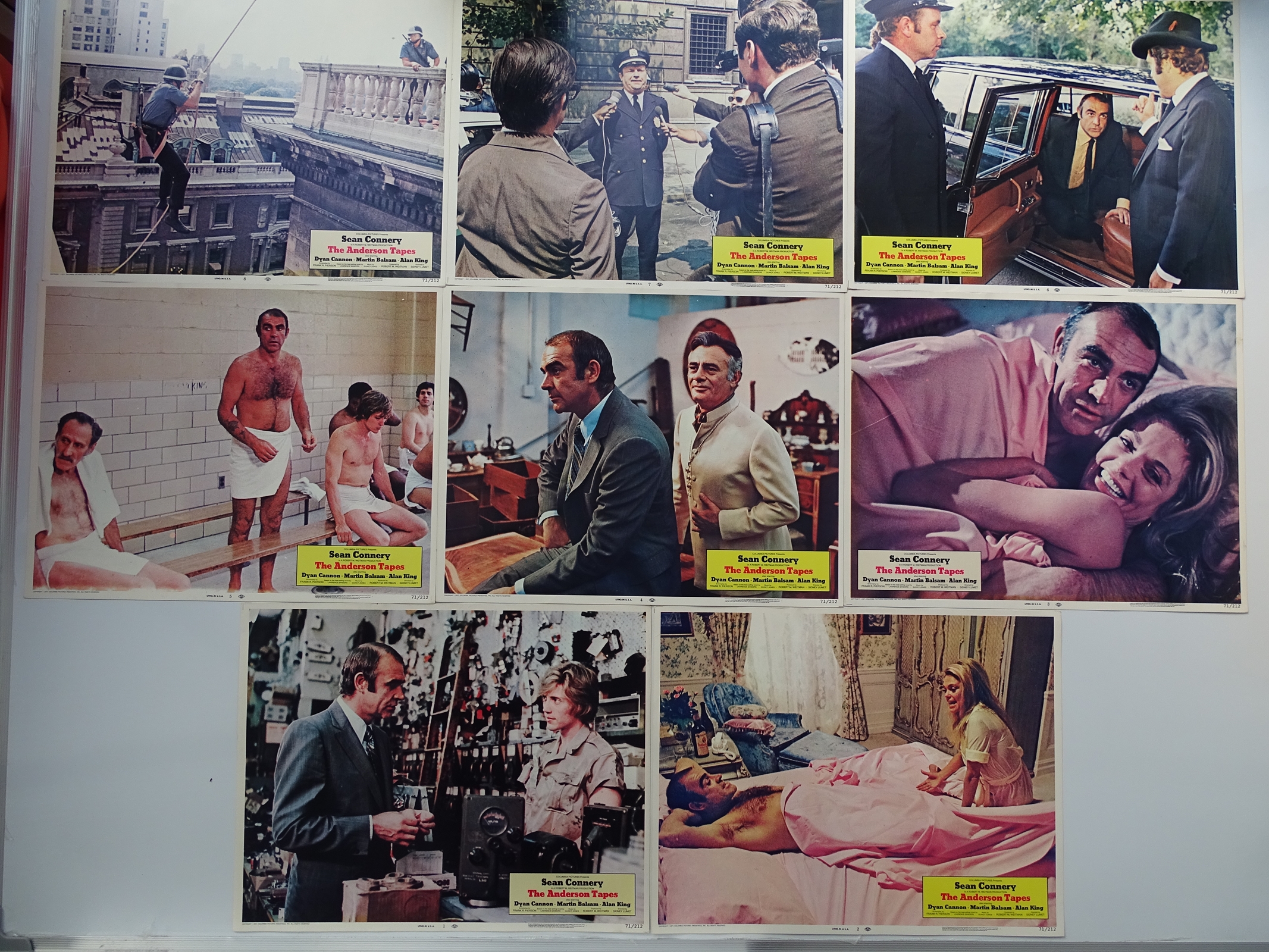 SEAN CONNERY: A selection of posters and memorabilia to include THE ANDERSON TAPES (1971) One - Image 2 of 4
