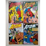 ATOM #21, 22, 34, 35 (4 in Lot) - (1965/68 - DC - Cents Copy - FN+/VFN - Run includes - Gil Kane,