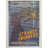 STRANGE INVADERS (1983) - One Sheet, lobby cards and campaign book (3)