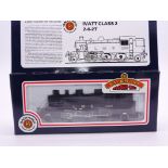 OO Gauge -A Bachmann 31-453 Ivatt steam tank loco in LMS black livery - numbered 1206 - VG in VG